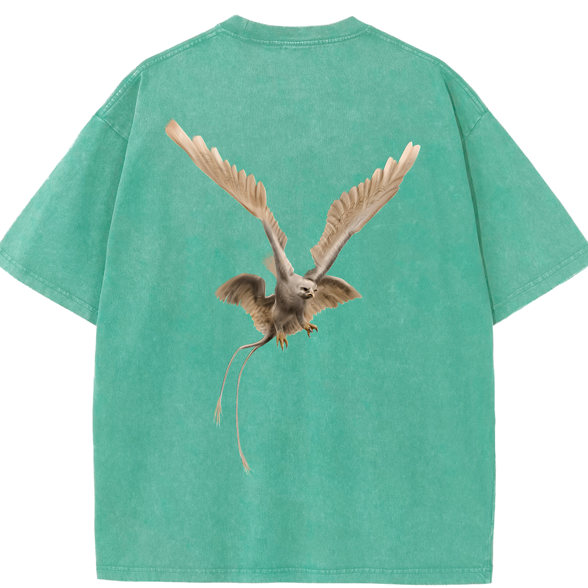 （画像用） Harry Potter ハリー・ポッターシリーズ 綿100% ヴィンテージ風 半袖Tシャツ（背面プリント）